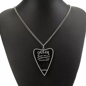 Black Planchette Ouija Necklace